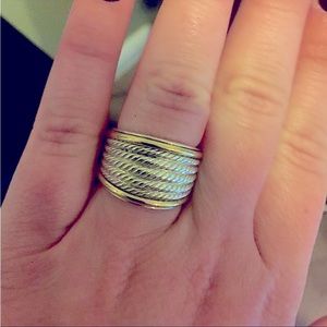 Authentic David Yurman Wheaton Ring size 7.5